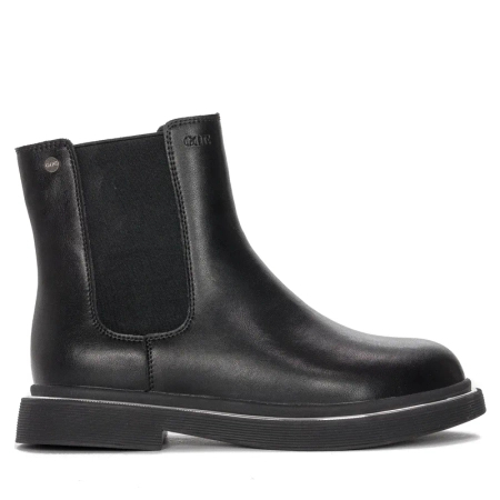 GOE Women's warm leather black boots