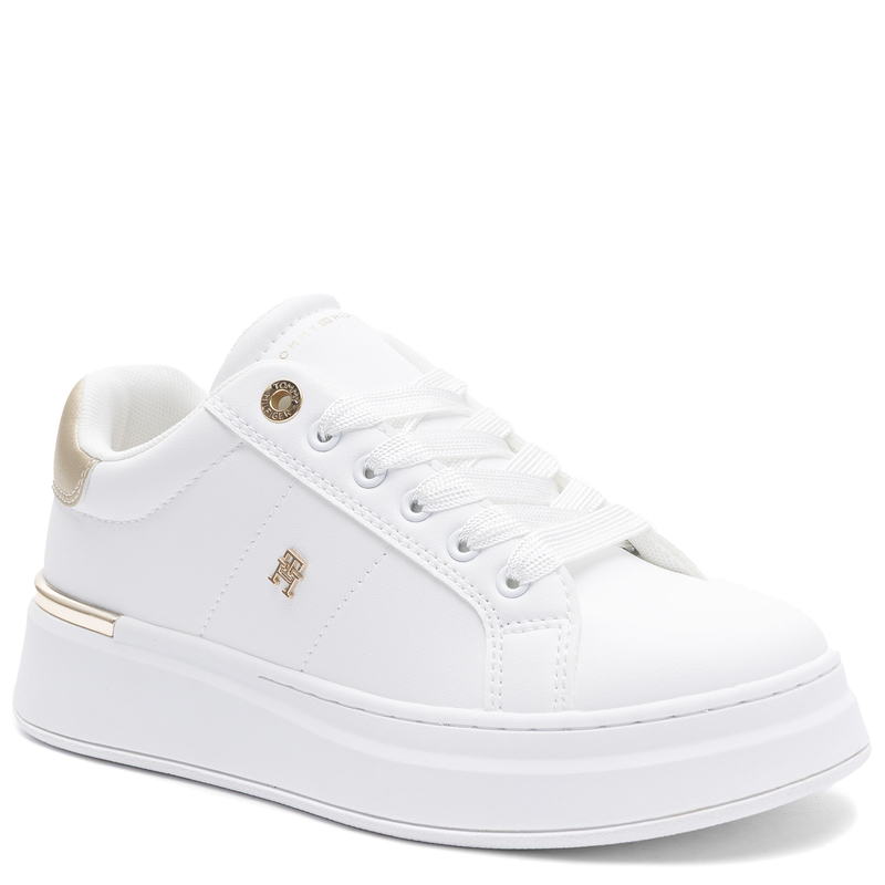 Tommy Hilfiger Sneakersy Damskie Białe T3A9-34253-WH-PL