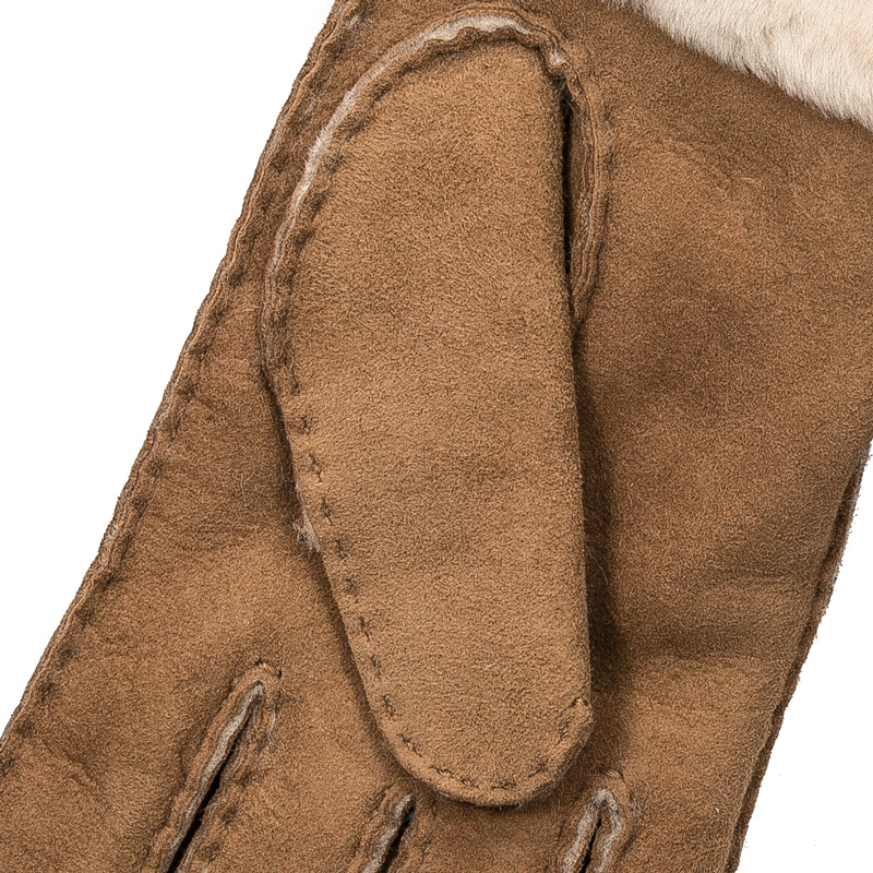 UGG 17369 Turn Cuff Glove Chestnut Brown Gloves