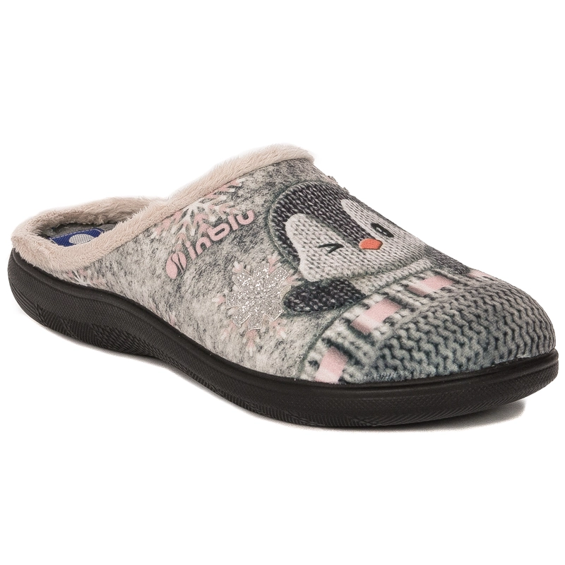 Inblu Kapcie damskie Grey Szary