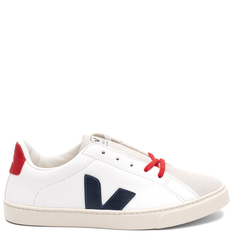 Veja Women's Leather White Nautico Pekin Sneakers