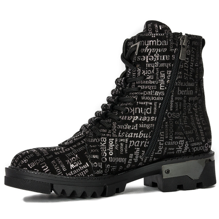 Artiker 49C0727 Black Silver Boots