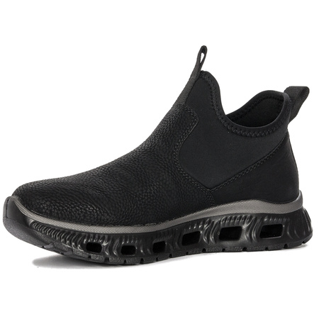 Rieker platform black Boots