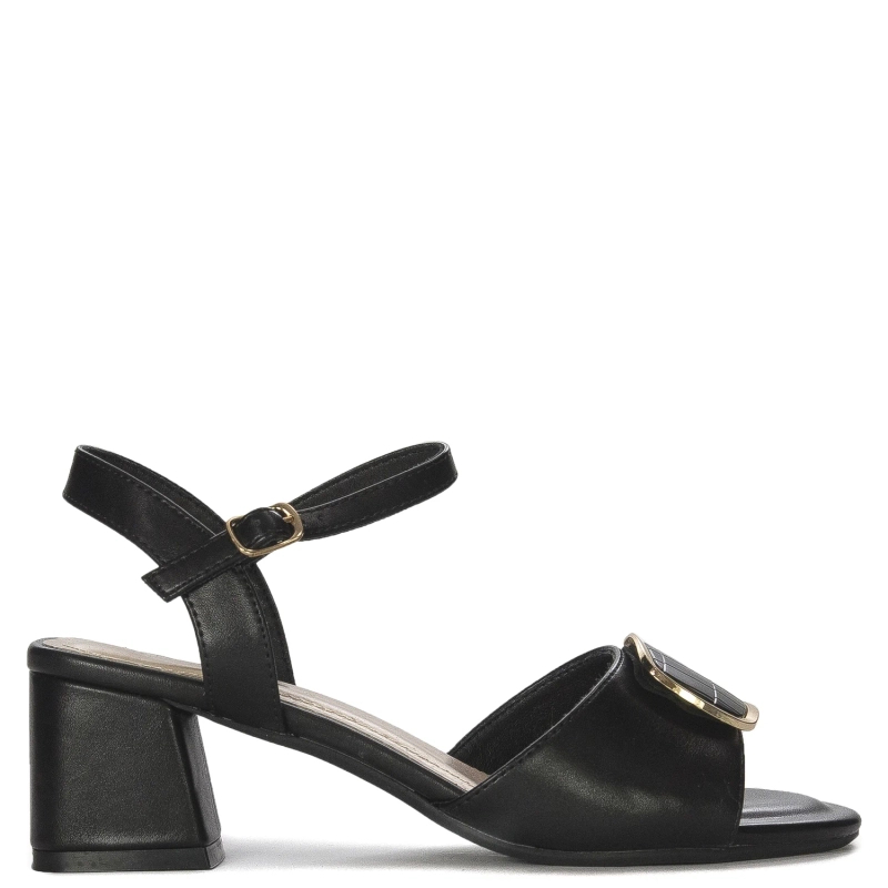 Sergio Leone Black Sandals