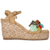 Laura Biagiotti Women Sandals On Heel Beige