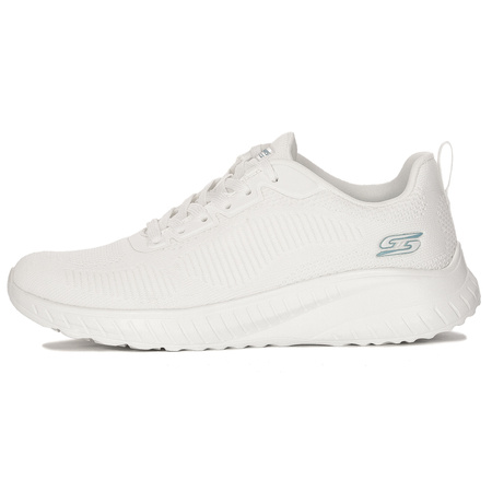 Skechers Sneakersy Damskie 117209-OFWT Białe