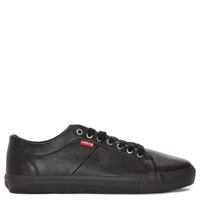 Levi's Sneakers Woodward Brilliant Black Czarne Męskie