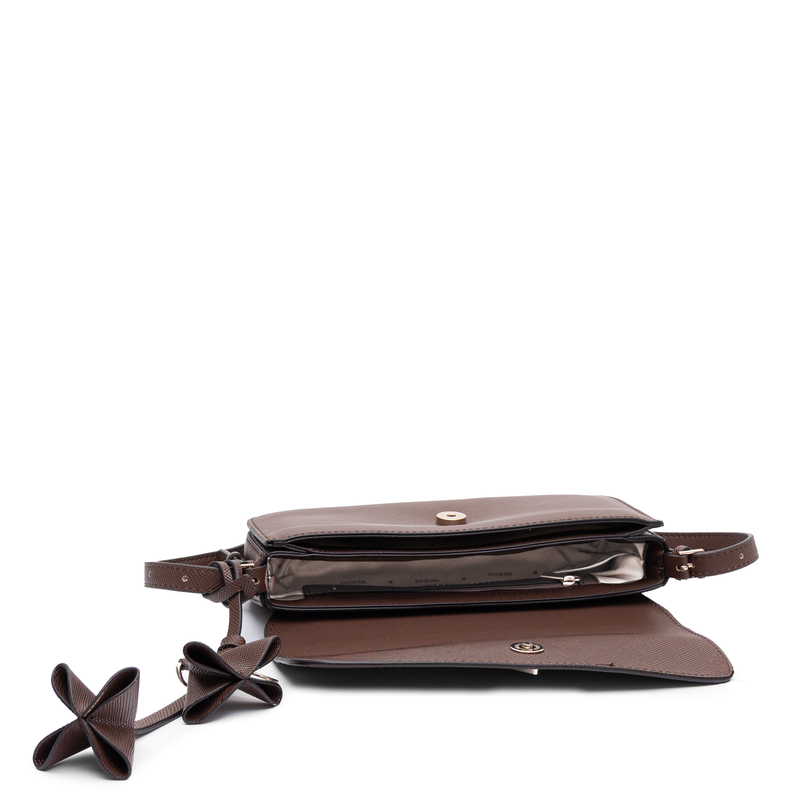 Guess Klasyczna Torebka Damska Brązowa HWZG2227190-BROWN