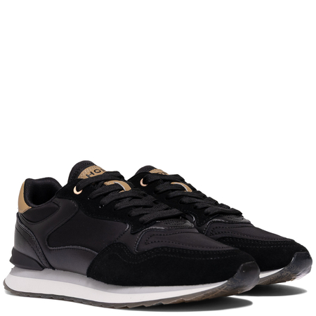 Hoff Sneakersy Skórzane Półbuty Płaska Podeszwa Czarne HOFF22402014NY