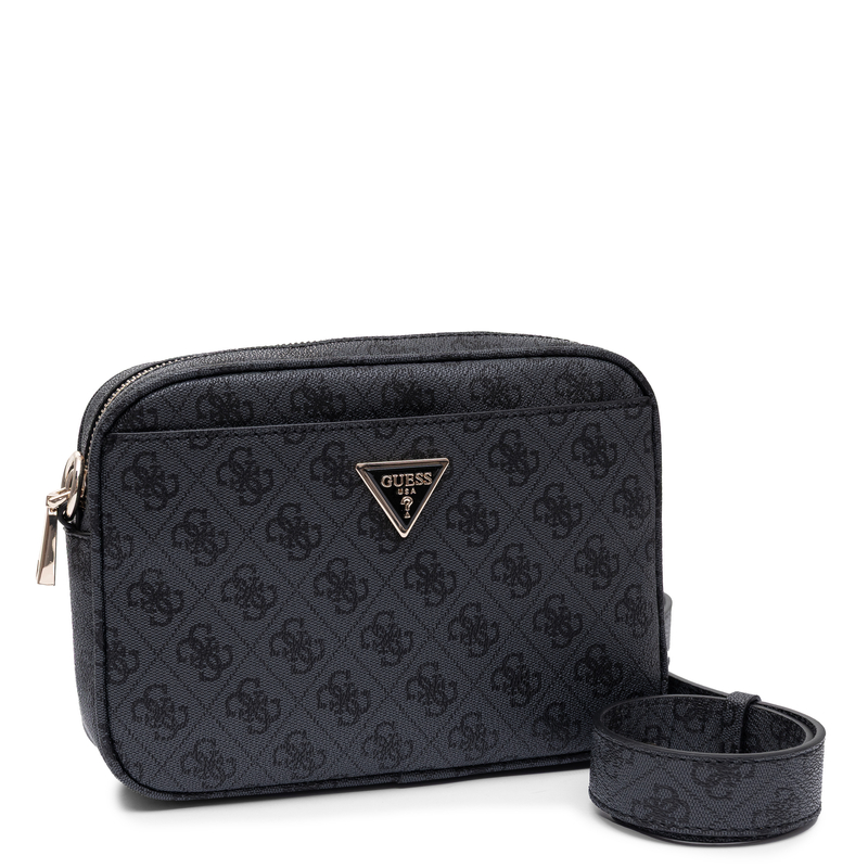 Guess Meridian Torebka Listonoszka Monogram Czarna HWSG6974140-BLACK