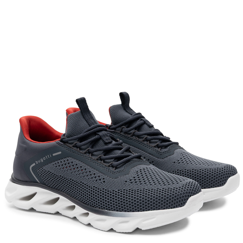 Bugatti Dynamic Series Men's Sport Sneakers Navy Blue TT153085-DAR-BLUE