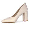 Sergio Leone Beige Pearl Pumps