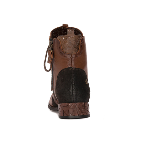 Maciejka 05701-02/00-7 Brown Lace-Up Boots