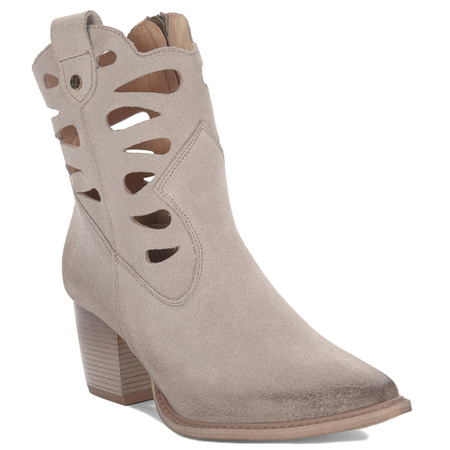 Maciejka Beige Women's Boots