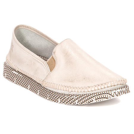 Maciejka 03512-25/00-0 Gold Flat Shoes
