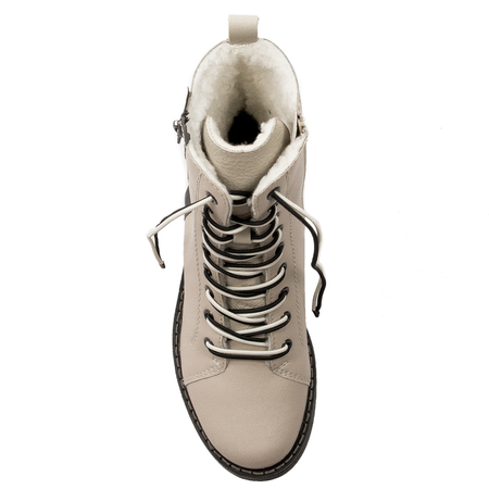 Rieker Boots women's beige insulated boots