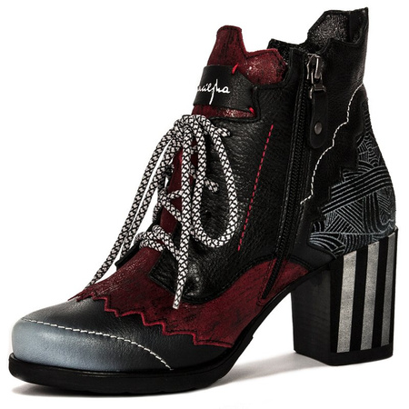 Maciejka 03190-01/00-3 Burgundy Boots