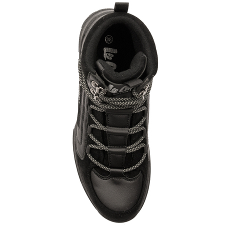 Lee Cooper Buty zimowe trekkingowe damskie Black czarne