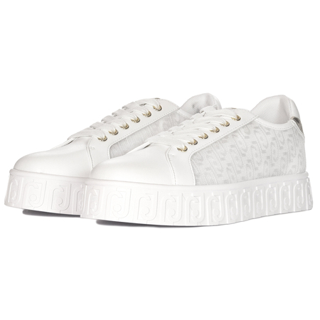 Liu Jo Sneakers women's platform low shoes Lovely 02 White 