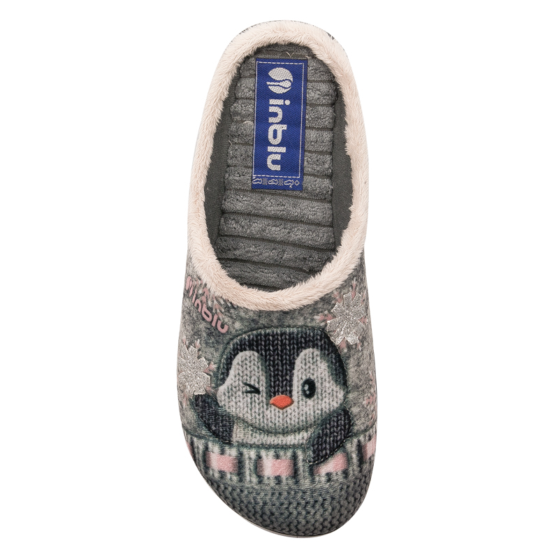 Inblu Gray Gray Women's slippers