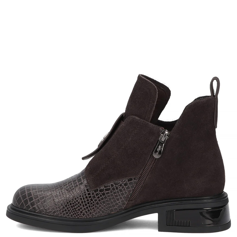 Filippo Leather Ankle Boots Brown DBT8201-26-DBR