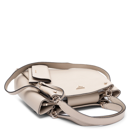 Guess Lorella Women's Classic Shoulder Bag Bone Beige HWBG2306230-BONE