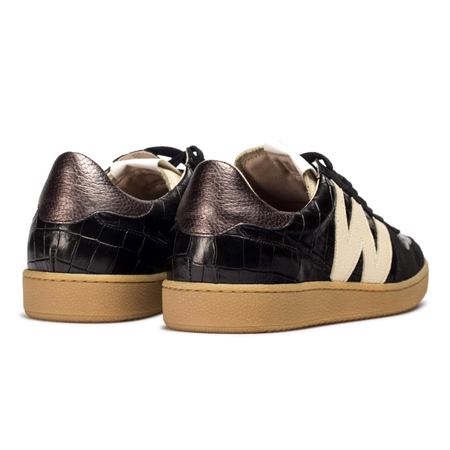 Wonders Women's Leather Half Shoes Trend I Negro