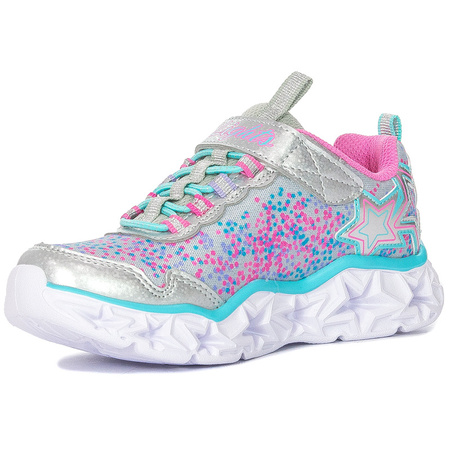 Skechers 10920L SMLT Galaxy Lights Silver/Multi Sneakers