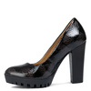 Maciejka Women's Black Slip-Ons on a Heel 2629W-06/00-1