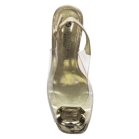 Sca'viola Women's Gold-M Sandals