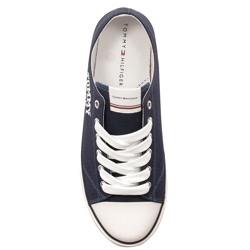 Tommy Hilfiger Damskie Trampki Niskie Niebieskie