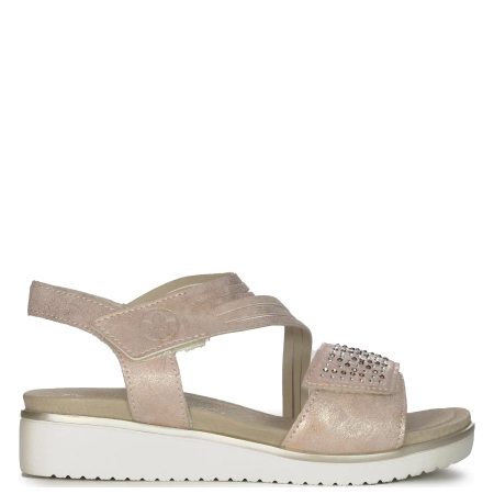 Rieker Women's Pink Sandals