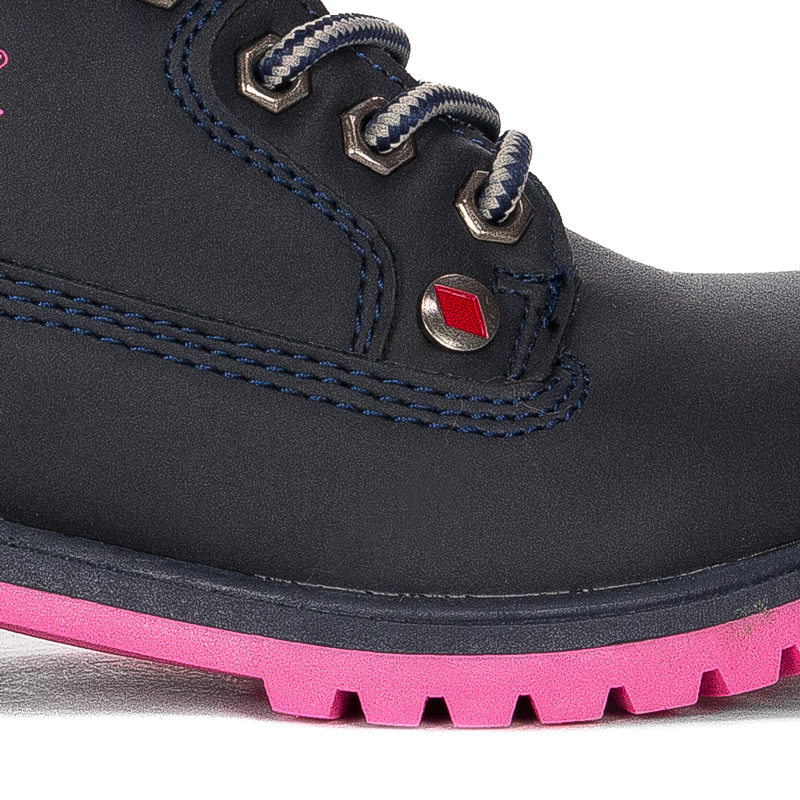 Lee Cooper Trapery children's winter boots, navy blue
