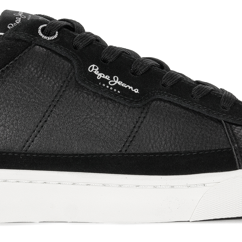 Pepe Jeans Sneakers Black Barry Smart black men's shoes