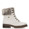 Remonte Waterproof Insulated Ankle Boots Faux-Fur Collar Beige D0B74-80
