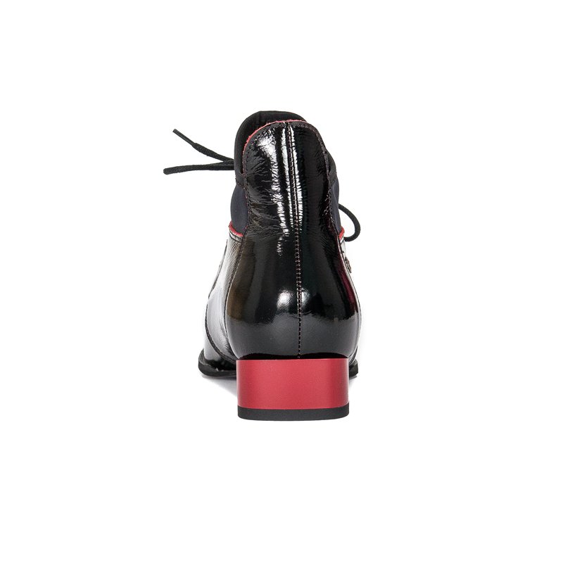 Maciejka 04744-16/00-5 Black Lace-up Boots