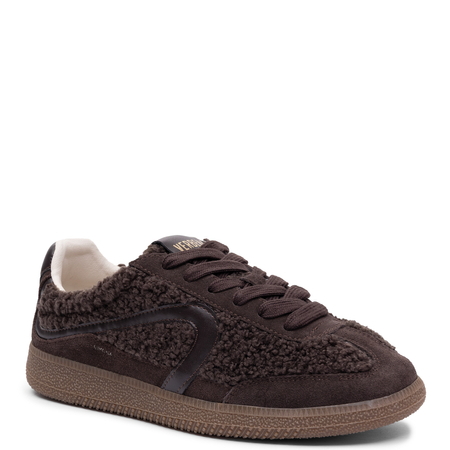 Verbenas Zamszowe Sneakersy Damskie Brązowe SIMONA-NAI-SER-TE