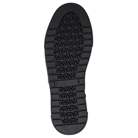 Bugatti Botki Męskie Sznurowane Czarne