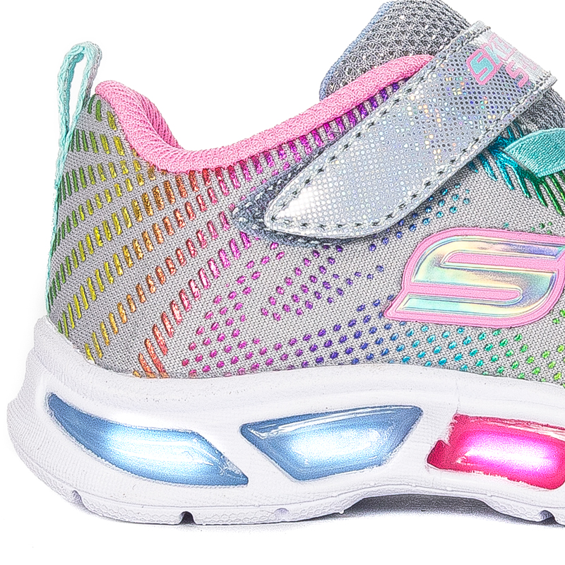 Skechers buty dziecięce Litebeams-Gleam N'Dream Gray/Mt