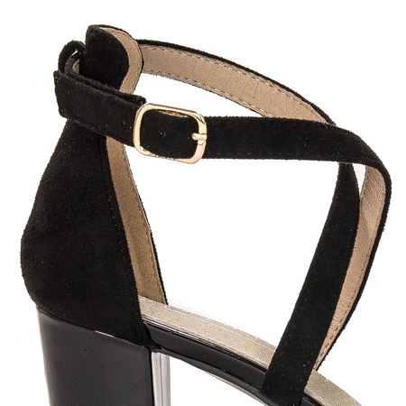 Filippo Black Sandals DS1276/22 BK