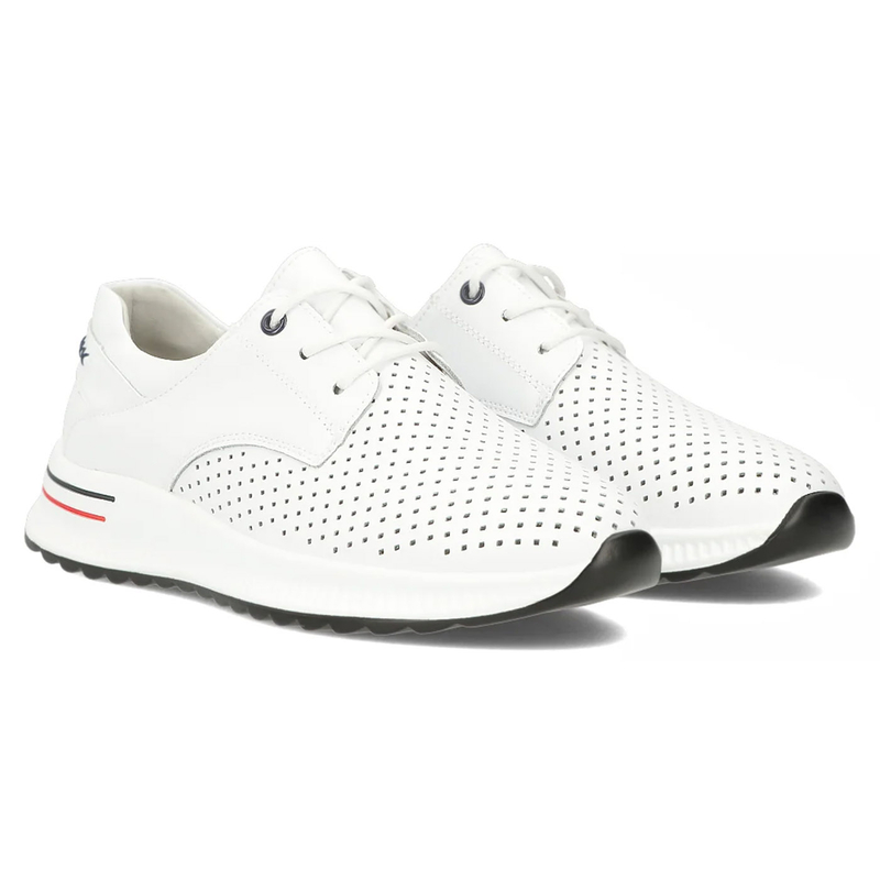 Filippo Sneakersy Damskie Skórzane Białe