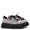 Maciejka Women's Leather Shoes, Multicolored