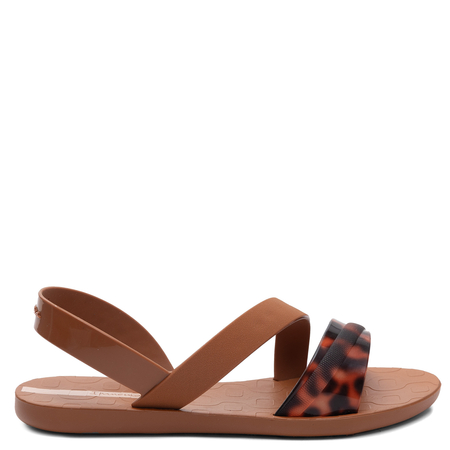 Ipanema Vibe Sandały Damskie z Motywem Zwierzęcym Brązowe 83767-BR604