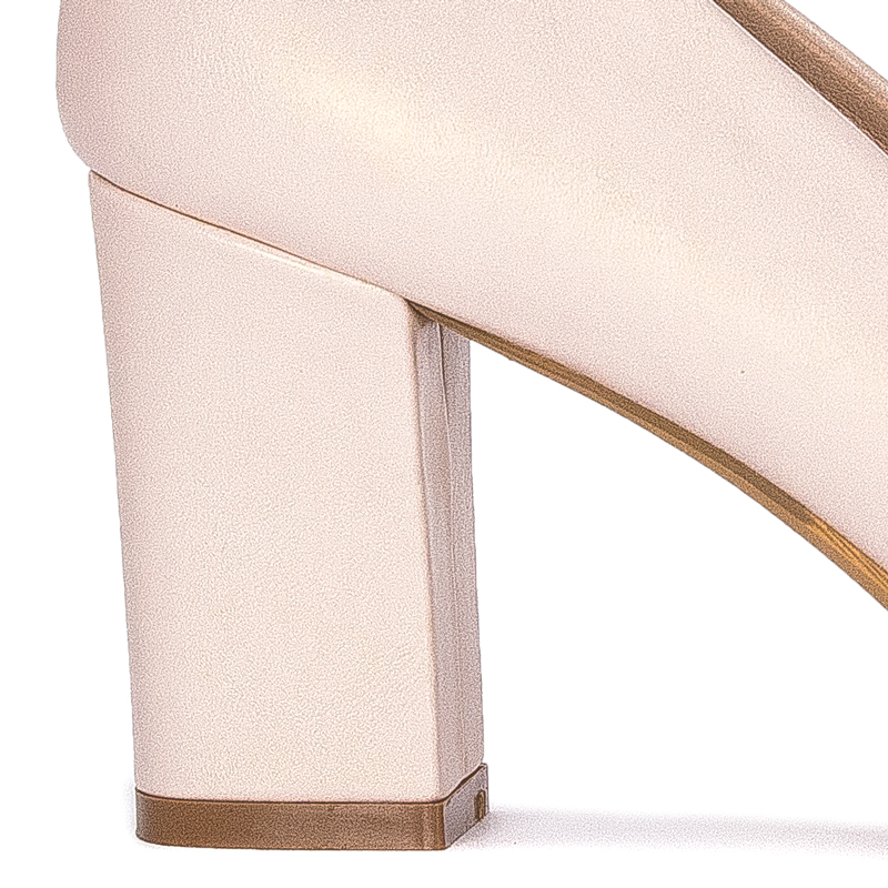 Sergio Leone Beige Pearl Pumps
