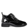 S.Barski Women's Black Patent Leather Boots