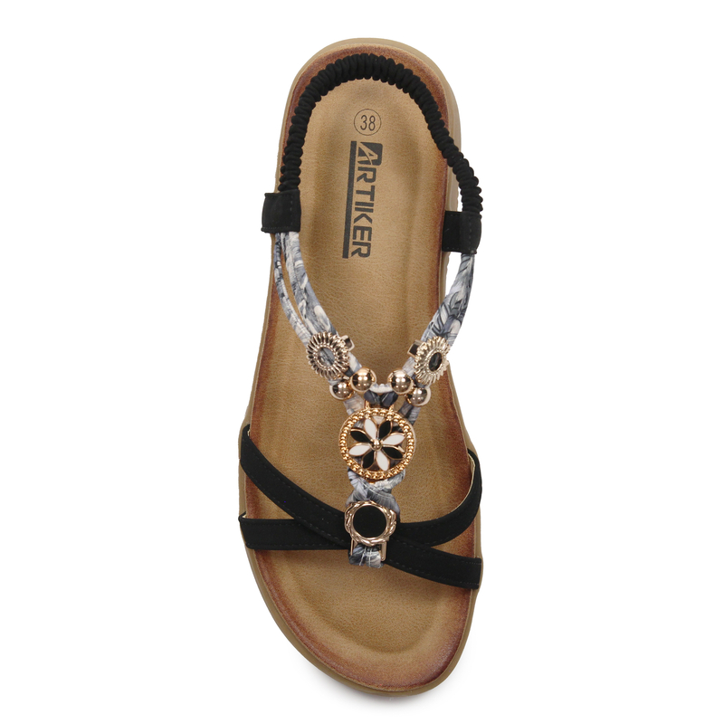 Artiker Women Sandals Black