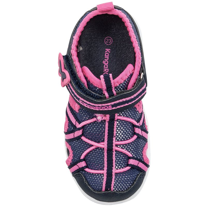 Kangaroos 02086 000 4294 DK Navy Fandango Pink Flat Shoes
