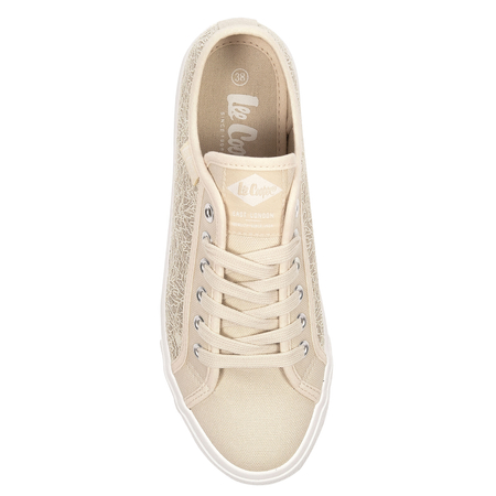 Lee Cooper Trampki Damskie Beżowe