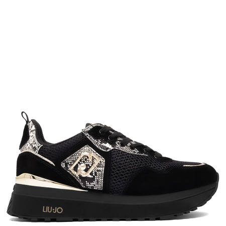 Liu Jo Sneakersy Damskie Na Platformie Black