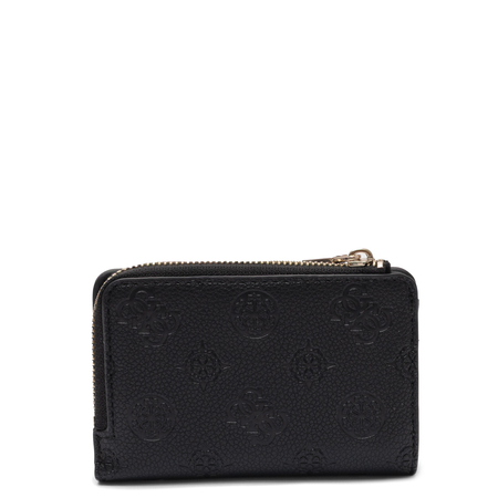 Guess Portfel Damski Elegancki Klasyczny Czarny PD2222156-BLACK LOGO